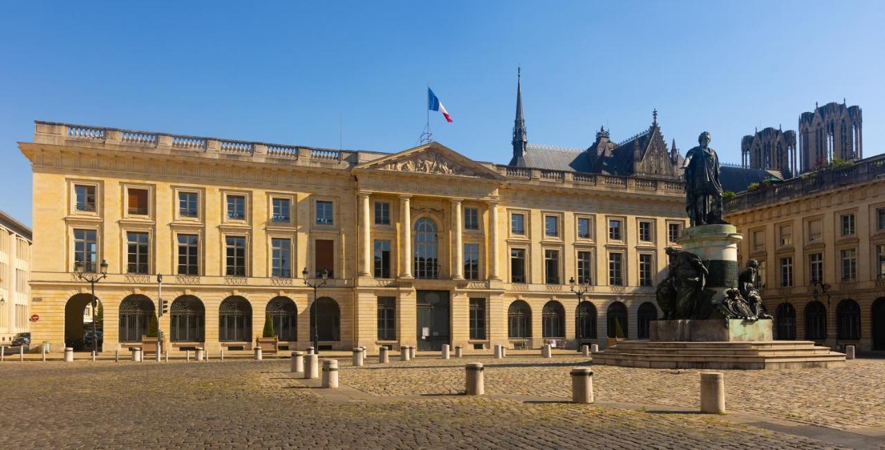 Majorelle - Paisible 2 Chambres - Centre Gare Reims Ngoại thất bức ảnh