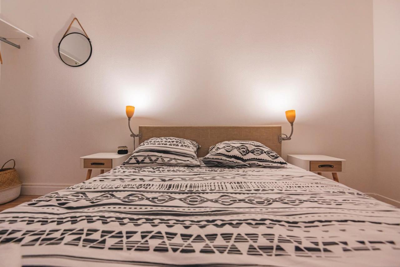 Majorelle - Paisible 2 Chambres - Centre Gare Reims Ngoại thất bức ảnh